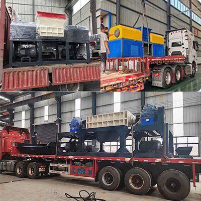 Plastikschredder, Plastikflaschenschredder, Doppelschneidwellenschredder, Industrieller Plastikschredder photo-6