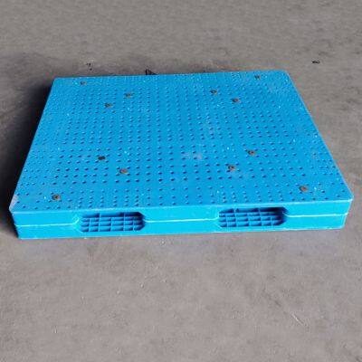 Heavy Duty Grid Plastic Pallet 4-Way Entry HDPE for Warehouse Storage & Sea Export