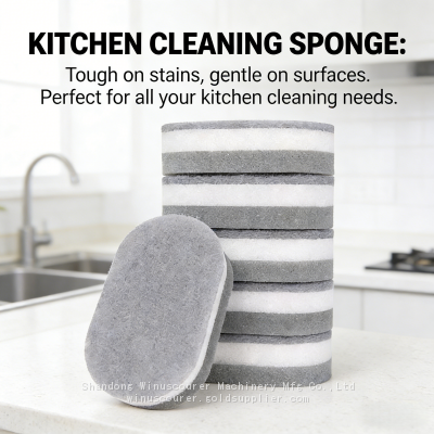 Esponja de Limpieza de Cocina Personalizada de Alta Calidad Suministrada Por la Fábrica. photo-5