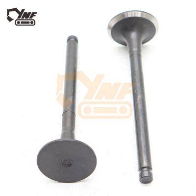 ZX200 6BG1 Exhaust Valve 1125520830 New Iron Steel Spare Parts for Excavator Engine for Construction Manufacturing Plant photo-3