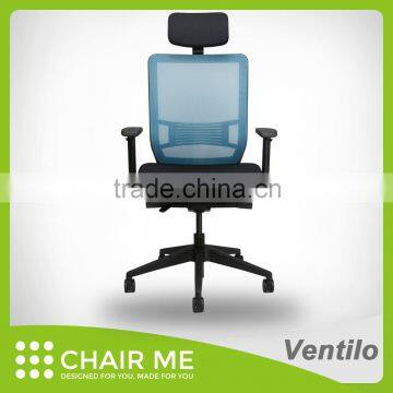 Newest Design Seat Slide and Adjustable Armrest and 3D Headrest Office Mesh Chair photo-4