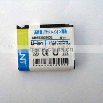 Mobile phone battery AB653039CE for U908