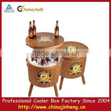 Wooden cooler barrel