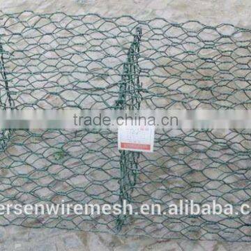 cheap PVC coated Gabion box 60mm*80mm (manufacturer,factory)