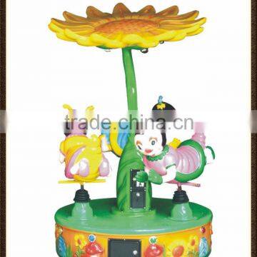 3 seats mini merry go round