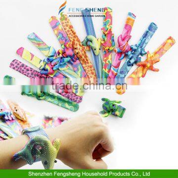 ANIMAL SNAP BRACELET CHILDREN KIDS LOOT GOODY PARTY BAGS PINNATA FILLERS TOYS