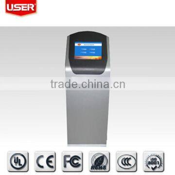 Full hd metro 19inch dual touch screen kiosk with transparent lcd display WIFI muli function