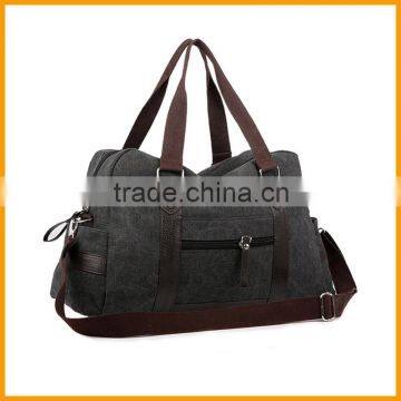 Wholesale New Fashion Travel Tote Shoulder Men Canvas Bag photo-6