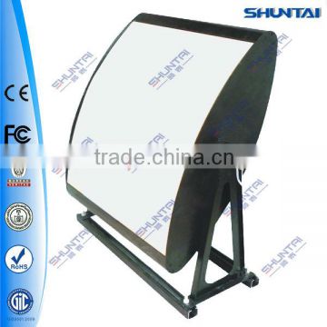 double side wall mounted rotatiing food price list