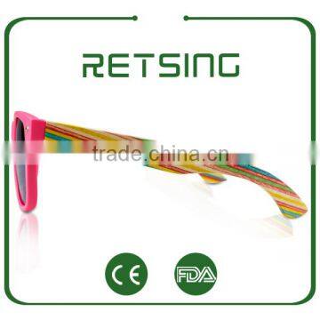 Bamboo Sunglasses Wooden Leg Sunglass Eyewear Designer Wooden Sunglass Eyewear Goggles Wood photo-6