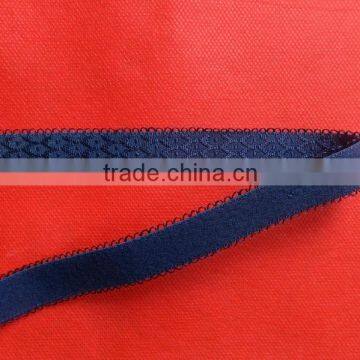 Knitted elastic bra strap