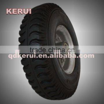 wheelbarrow tire 4.00-8 wheel barrow tire with rim 4.80/ 4.00-8                        
                                                Quality Choice