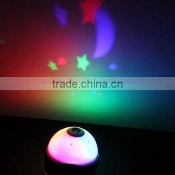 Android robots DIY projector baby alarm clock