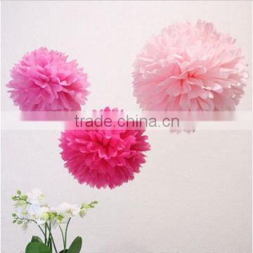 Colorful Tissue Paper Pom Poms Flower Balls Wedding Birthday Party