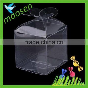 Custom Packaging Folding Box, PVC Plastic Box, Small Clear Plastic Box