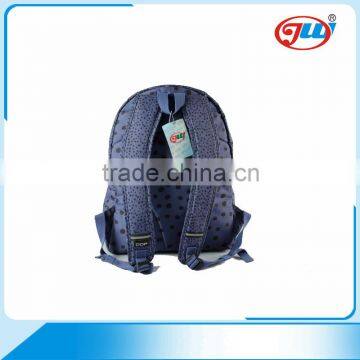 Hot selling customized printed durable school backpack bag