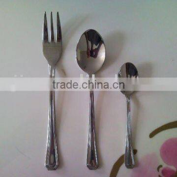 stainless steel tableware set
