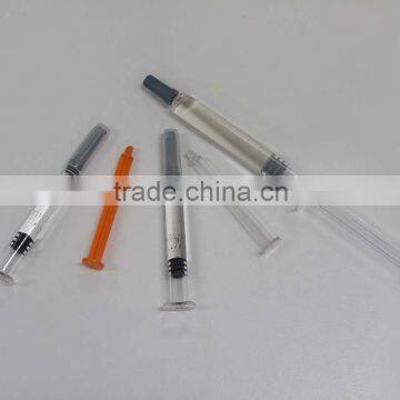 Automatic syringe plunger inserting machine and labeling machine