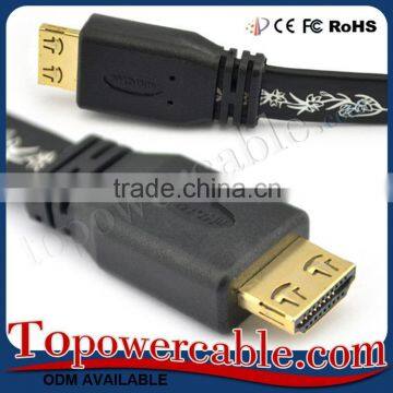 High Speed Supports 3D And Audio Return Hdmi Cable Ultra Slim Flexible HDMI Cable photo-4