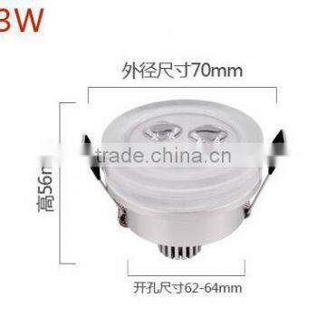 Embedded Office/shop Indoor Easy Installation Ceiling Lamp Fitting Popular New Design Fashion Design High Power Led Downlight 7W photo-6
