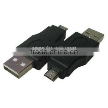 USB A Male to Micro USB 5 Pin Male Adapter