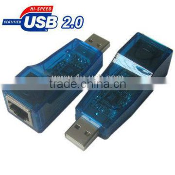 USB 2.0 RJ45 Lan Card 10/100M Ethernet Network Adapter