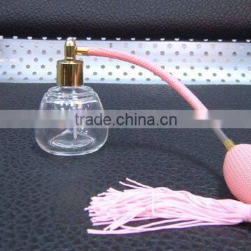 60ml perfume bottle with bulb atomizer,various colors