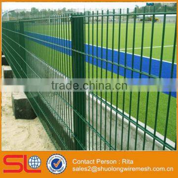 ISO Factory Rigid Double Horizontal Wire Fence Panel