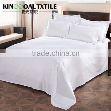 Hotel Use 4 pieces 300TC White 100% Cotton Bedding Sets