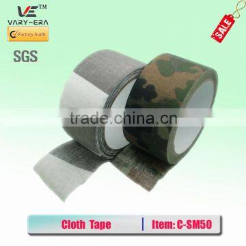 High quality 5cm*10m tactical hunting tape fabric military camouflage cloth duct tape