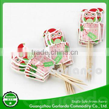 Night Owl Custom Toothpick Flags photo-5