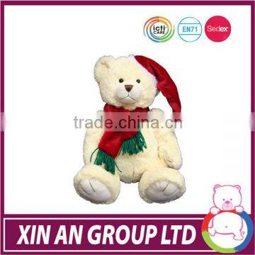 Customized Plush Material Christmas Wholesale Stuffed Teddy Bears