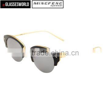 Best-selling Sunglasses Custom Top Quantity UV400 Mirror Acetate Sunglasses