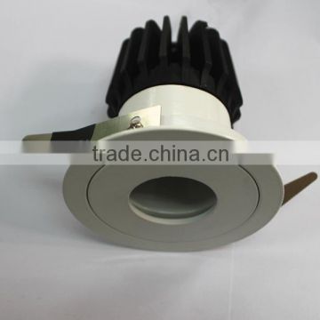 Round recessed ceiling COB LED downlight for home hotel lighting