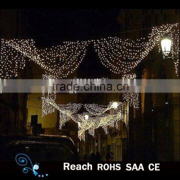 Across street led lights outdoor lights decoration curtain lights christmas decoration festival/holiday /wedding decor