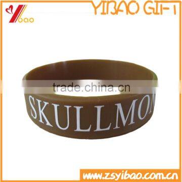 Fashionable English Alphabet Silicone Wristband