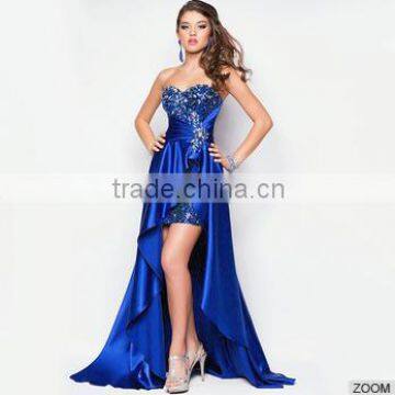 Dark Blue Evening Dress