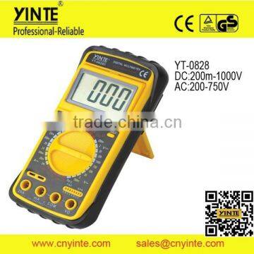 YT-0828 Digital Voltmeter Ohmmeter Ammeter Voltage Tester