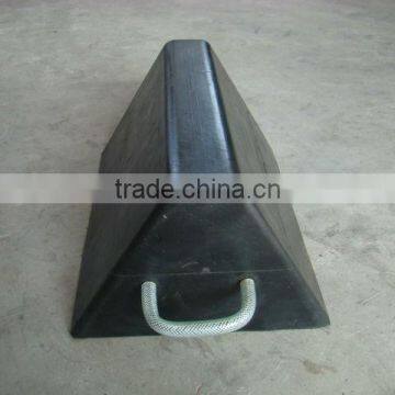 Mining use rubber wheel chocks