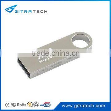 Original Quality Metal Pen Drive 8GB with Keychain