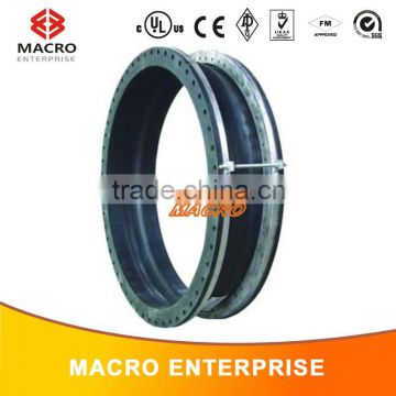 Big size wide flowing spool arch rubber expansion joint