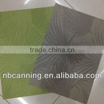 place table mats/cheap placemats/plastic woven placemats