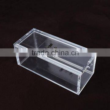 Clear Acrylic Tissue Box & Perspex facial Tissue Box & PMMA Square napkin box