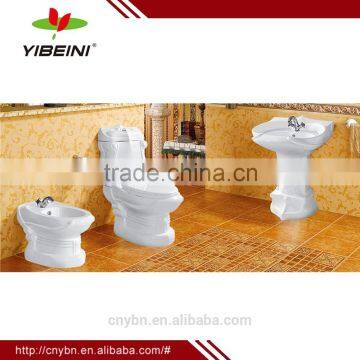 Sanitary Ware Bathroom Set Raised two piece toilet