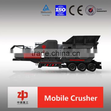 mobile crusher jaw crusher/mobile jaw crusher price