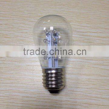S14 Edison led bulb 1W E26/E27 120V 230V small night lighting China safe supplier