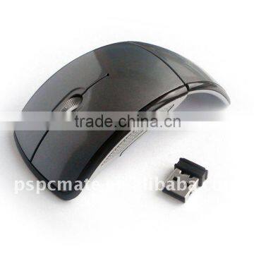 2.4G Mini USB Arc Wireless Optical Mouse Foldable Mice