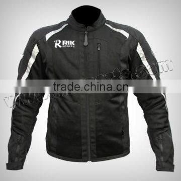 Motorbike Cordura Jacket Made of 100% Polyester 600D, Inside waterproof & Breathable fabric