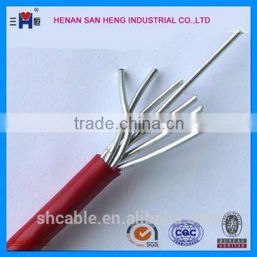 aluminum core PVC insulation electric wire/ cable