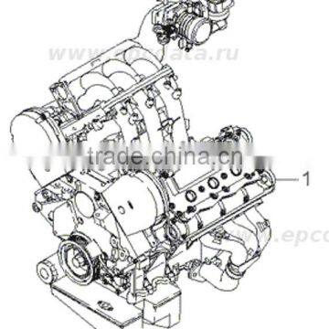 USED GASOLIN ENGINE COMPLETE MODEL K5 ASSY SET FROM MOBIS 1999-2005 MNR photo-2